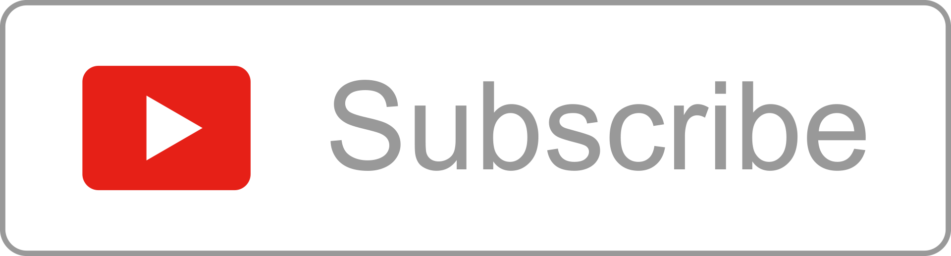 white background, the YouTube logo, subscribe, follow