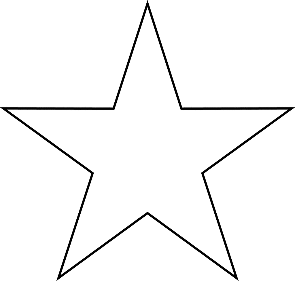 White Star Icons No Attribution PNG Transparent Background, Free