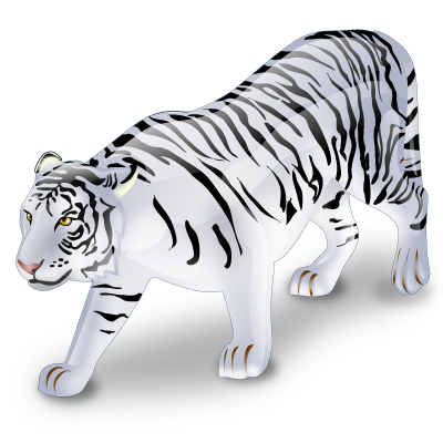 Fundo Transparente De Tigre Branco 3d PNG , 3d, Animal, Fundo Transparente  PNG Imagem para download gratuito