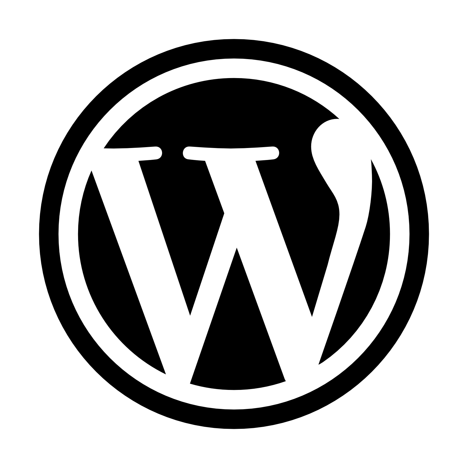 wordpress logo w png download