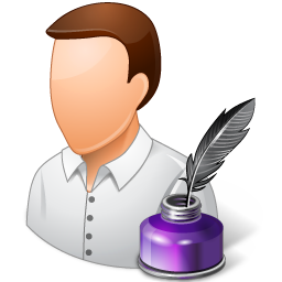 Writer Icon, Transparent Writer.PNG Images & Vector - FreeIconsPNG