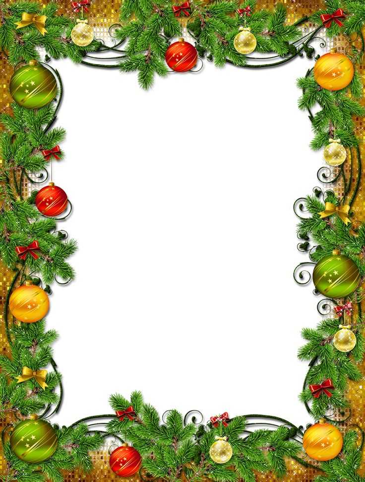 Xmas Frame PNG, Xmas Frame Transparent Background - FreeIconsPNG