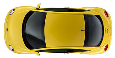 Yellow Top car png
