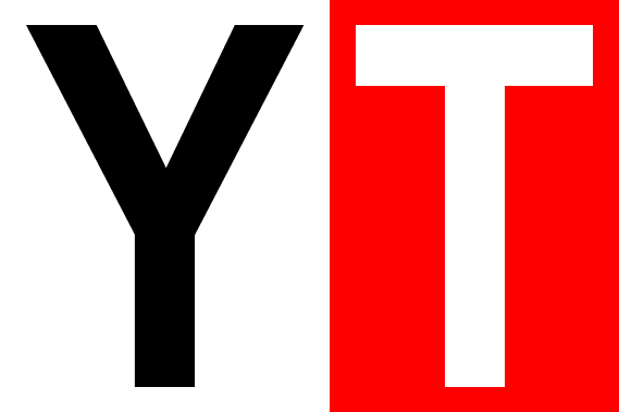 YT logo, YouTube logo png